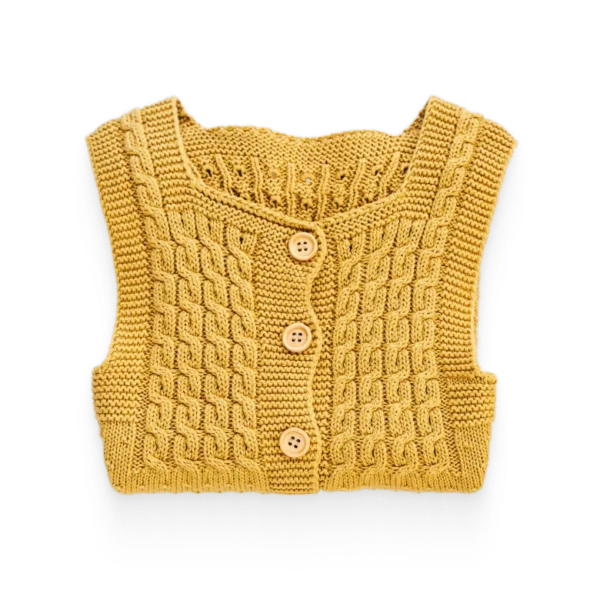 Sleeveless Cardigan
